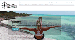 Desktop Screenshot of 4seasonspilates.com